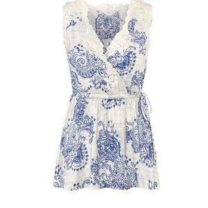 Cabi veranda top blouse size M
